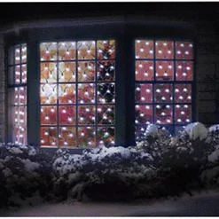 White Christmas Window Net Lights 360 LED 3.5M X 1.2M Multi Action LEDs -Deals Christmas Decor Store white christmas window net lights 360 led 3 5m x 1 2m multi action leds5050882339342 04c MP