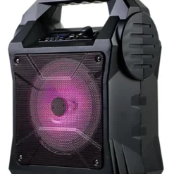 WICKED GIZMOS Portable Karaoke Machine W/ Amplifying Speaker - LED Lighting, Microphone, Bluetooth And AUX Inputs, Christmas Gift -Deals Christmas Decor Store wicked gizmos portable karaoke machine w amplifying speaker led lighting microphone bluetooth and aux inputs christmas gift5056295302447 03c MP